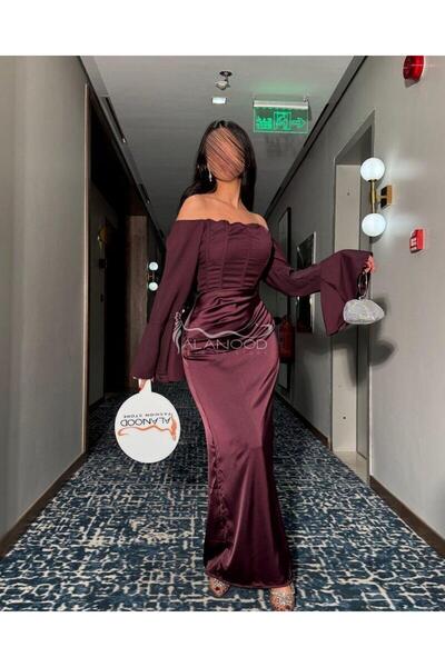 ALANOOD FASHION فستان شيخة ناعم وأنيق يبرز أنوثتك