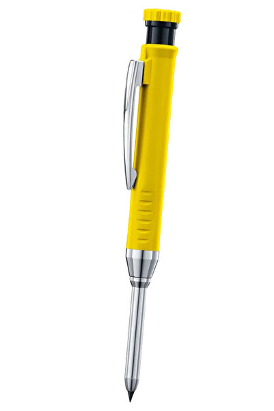 Choice قلم رصاص أصفر، قلم رصاص ميكانيكي صلب للنجار مع مبراة، أدوات النجارة، 2...