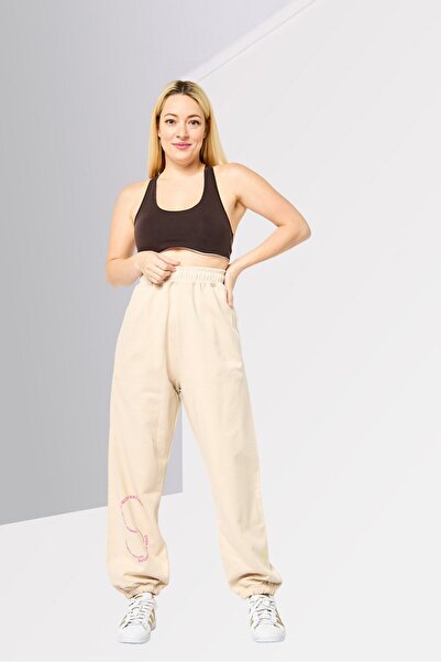 adidas Adidas by Stella McCartney Women Sportswear Fit Outdoor Sweatpants, Beige