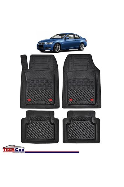 TEAMCAR ® Car Mats Tray Type Compatible BMW 3 Series E92 Coupé (2006–2013)