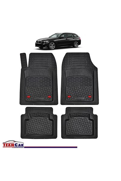 TEAMCAR ® Car Mats Tray Type Compatible with BMW 3 Series G21 Touring, Estate (2019–2025)