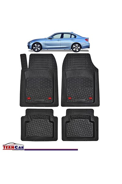 TEAMCAR ® Car Mats Tray Type Compatible with BMW 3 Series F30 Sedan (2012–2019)