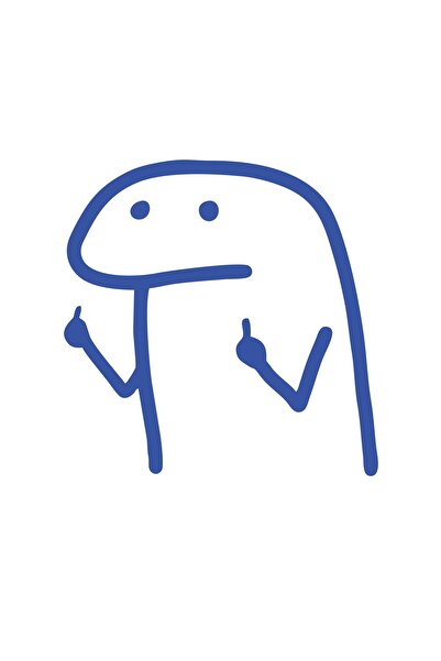 Reysa Tasarım ملصق سيارة تيل مان مقاس 17x17 سم باللون الأزرق