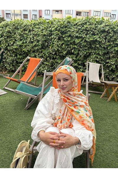 İpekhan Şeyma Polat Damar Falankesofficial Soft Shawl 3023-15