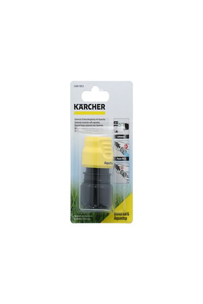 Karcher Universal Hose Coupling Entry Black and Yellow