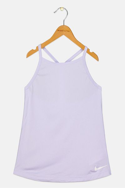 Nike Kids Girl Dri Fit Sleeveless Training Top, Lavender