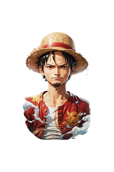 INOVATIX Set de 8 piese, autocolant Băiat cu pălărie de paie, INOVATIX®. 6 cm