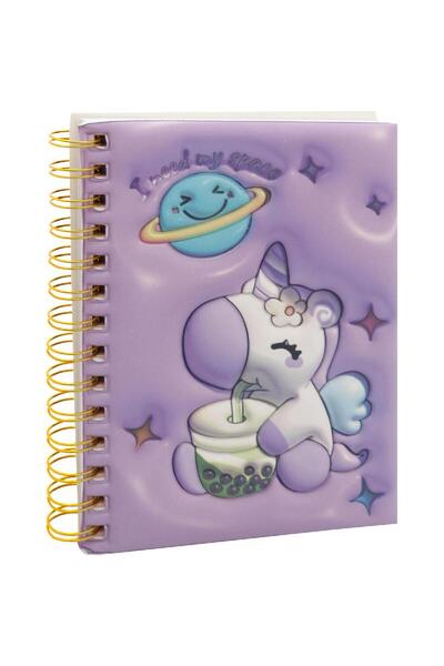 Roco دفتر ملاحظات يونيكورن 13 × 18.5 سم، 96 ورقة، مسطرة واحدة (صفحات ملونة)، ...