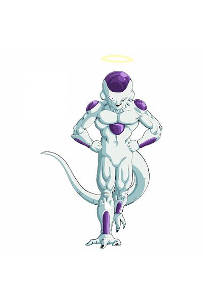 INOVATIX Set de 8 piese, autocolant Dragon Ball Freezer gata de luptă, INOVATIX®. 6 cm