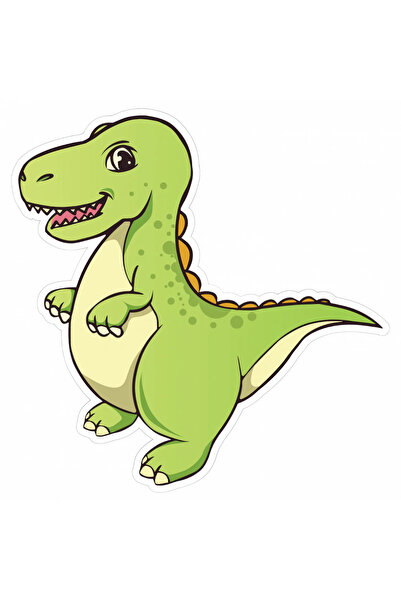 INOVATIX Set de 8 piese, autocolant dinozaur Silvisaurus, INOVATIX®. 6 cm