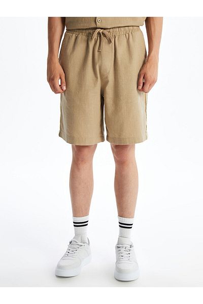 LC Waikiki Xside Beige Comfortable Fit Men's Shorts