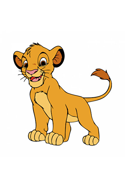 INOVATIX Σετ 8 τεμαχίων, Αυτοκόλλητο Βασιλιάς των Λιονταριών Σίμπα, INOVATIX®...