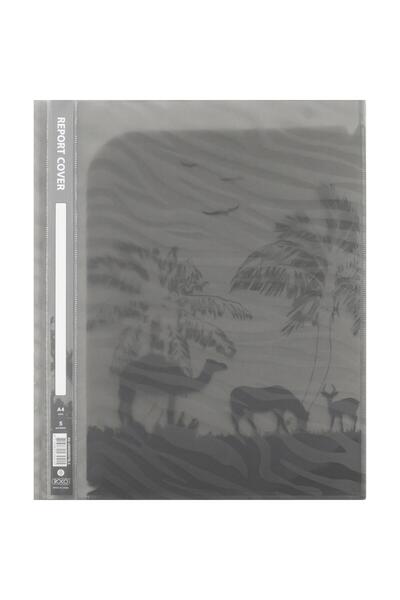 Roco دفتر عرض صحارى - مقاس A4، 5 جيوب، بولي بروبيلين، أسود