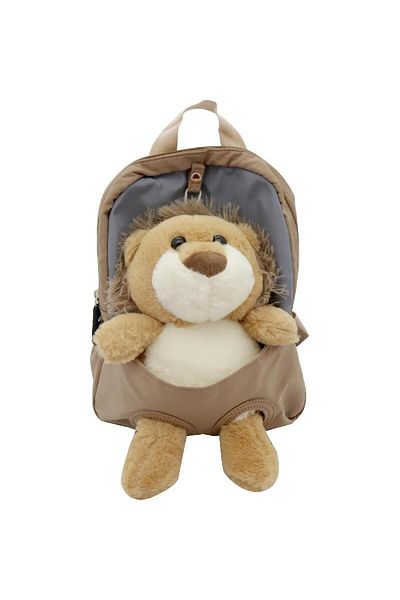 Roco Lion Kinder Backpack Yellow/Brown