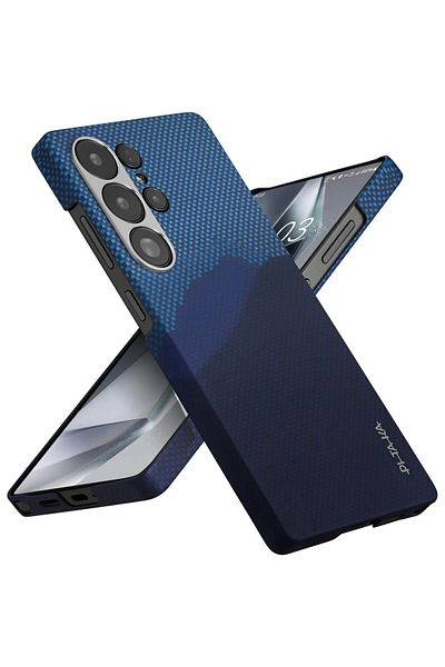 PITAKA Case MagEZ 5 Starpeak 600D, Aramid, for Samsung S25 Ultra, MagSafe, Ultra Slim, Over The Horizon