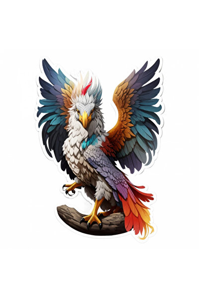 INOVATIX Set de 8 piese, autocolant Hipogrif, personaj mitologic, INOVATIX®. ...