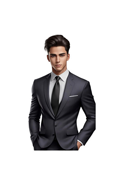 INOVATIX Σετ 8 τεμαχίων, αυτοκόλλητο Αγόρι με κοστούμι, INOVATIX®. 6 εκ.