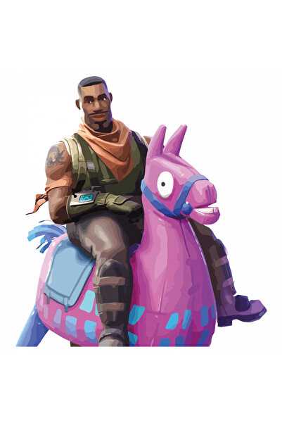 INOVATIX Set de 8 piese, autocolant Giddy Up Fortnite, INOVATIX®. 6 cm