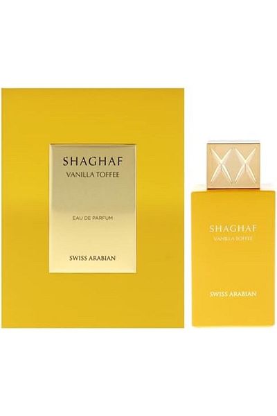 SWISS ARABIAN Shaghaf Vanilla Toffee Unisex Eau De Parfum 75ml