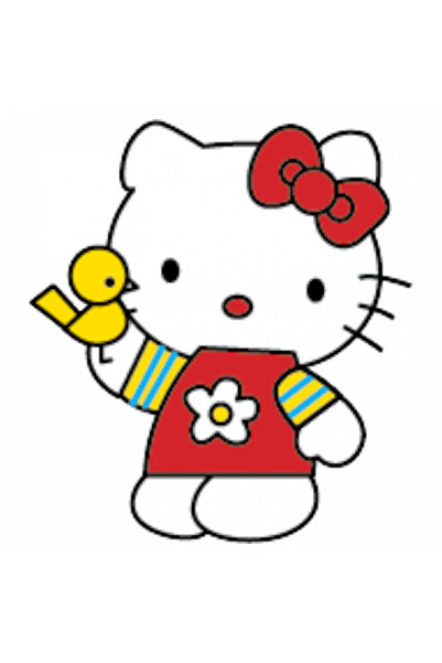 INOVATIX Комплект от 8 части, стикер Hello Kitty с котенце, INOVATIX®. 6 см.