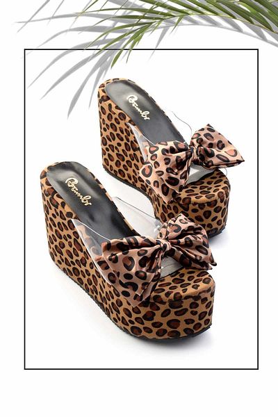 Bambi Leopard Women's Slippers K04534020204