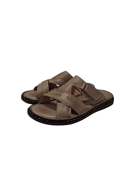 Esem 1143 Genuine Leather Men's Slippers