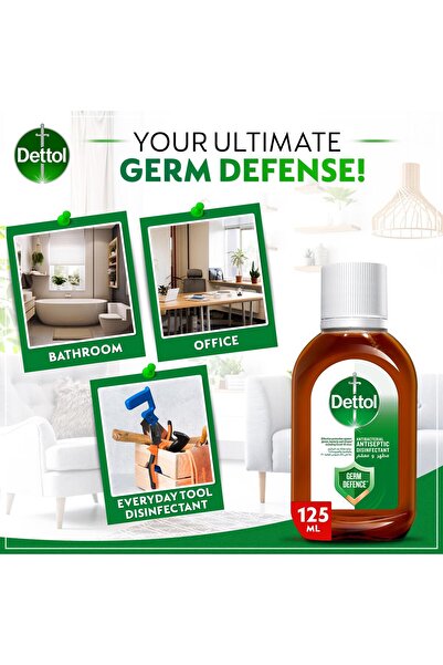 Dettol Anti-Bacterial Antiseptic Disinfectant 125 ml