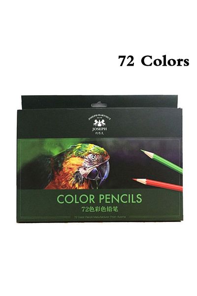 Choice 72 Colors-Oily 12/18/24/36/48/72 Colors Wood Colored Pencils Lapis De Cor Artist Painting Oil Color