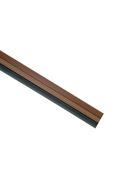 ACE PVC and Rubber Self Adhesive Door Bottom Brown 1m