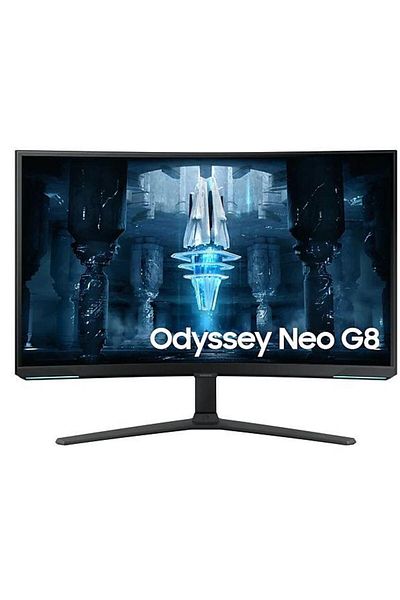 Samsung Odyssey Neo 32" G8 Monitor Gaming Mini-LED, UHD, AMD FreeSync, Curbat, 240Hz