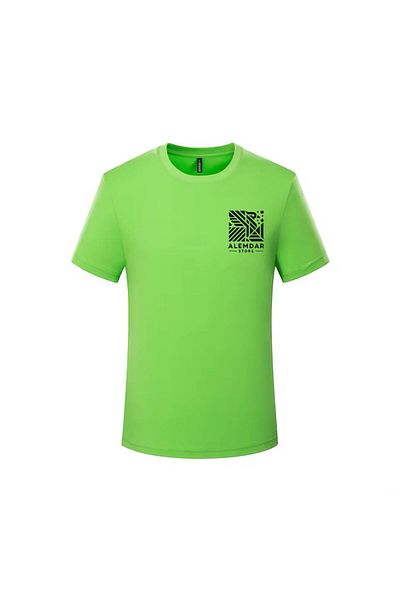 ALEMDAR STORE Alamdar Store Men's Quick-Drying, Moisture-Wicking, Lightweight Workout T-Shirt