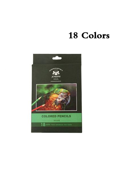 Choice 18 Colors-Oily 12/18/24/36/48/72 Colors Wood Colored Pencils Lapis De Cor Artist Painting Oil Color