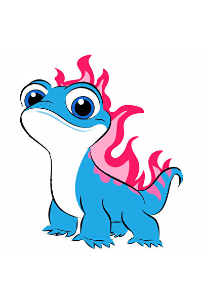 INOVATIX Set de 8 piese, autocolant Frozen Bruni, INOVATIX®. 6 cm