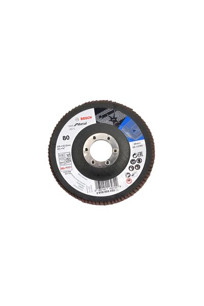 Bosch Grit 80 Inox Flat Disc Multicolor 115mm