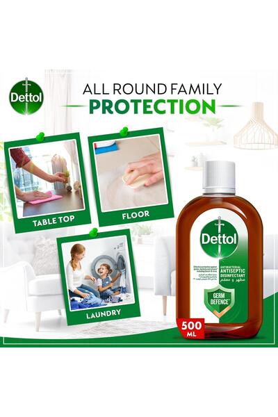 Dettol Antiseptic Antibacterial Disinfectant Liquid 500 ml