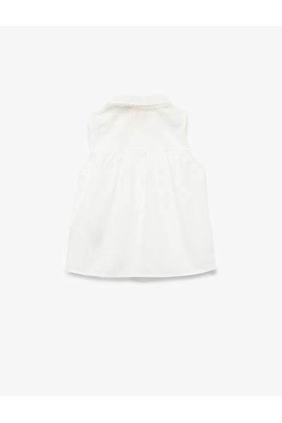 Koton Cămașă peplum fără mâneci din bumbac