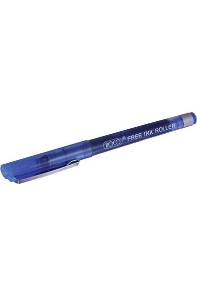 Roco Free Ink Roller Liquid Ink Pen – Blue Ink, 0.5 mm Needle Tip