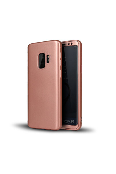 OEM Husă din silicon MyStyle Rose-Gold pentru Samsung Galaxy S9, cu acoperire...