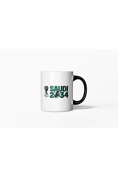 MECKSA Saudi 2034 World Cup Bid Mug 11OZ