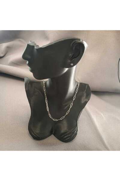 Masal Gurumi قلادة سلسلة من الفولاذ 316L لون فضي