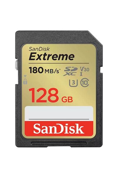 SanDisk Card SDXC SanDisk Extreme de 128 GB