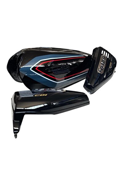 ORMO Benzin Deposu Yan Kapak ''Takım'' [ Siyah ] - CG