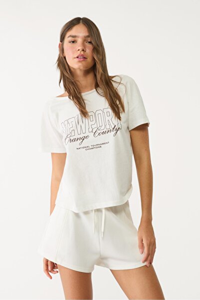 Stradivarius Short sleeve Newport T-shirt