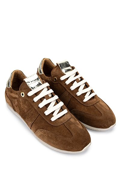 Tamer Tanca Women's Genuine Leather Tobacco Suede Sneakers & Sports Shoes