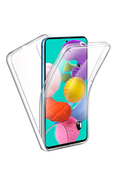 OEM 360° калъф за Huawei Y6 2019, TPU, прозрачен, отпред и отзад