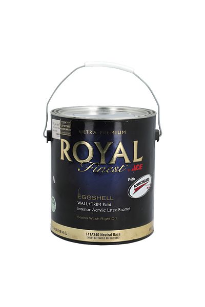 ACE Royal Finest Ultra Premium Interior Acrylic Latex Enamel Wall Plus Trim Paint Eggshell 3.43 Liter
