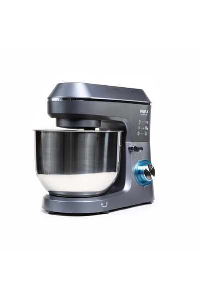 Vivax Oliva Vivax RM-61400SX food processor, 1400W, 6L capacity, 6 speed settings, Pulse function, gray/silver