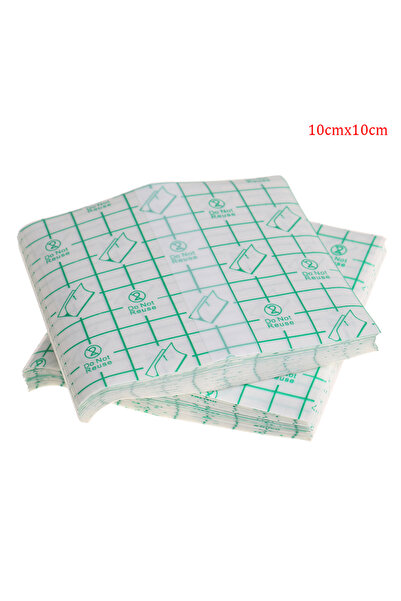 Choice4 10cmx10cm 100pcs Waterproof Transparent Bandage Adhesive Wound Dressi...