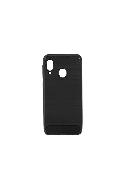 OEM Carcasă pentru Samsung Galaxy A20e, cu inserții din carbon negru, Perfect...