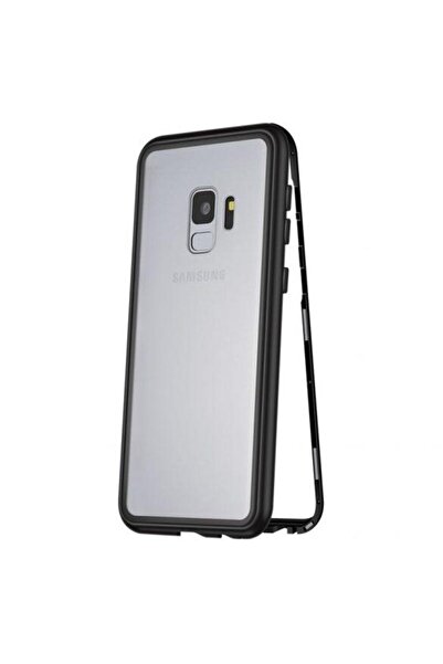 OEM Carcasă magnetică de protecție 360° pentru Samsung Galaxy S9 Plus, neagră